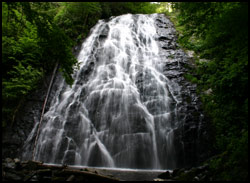 Crabtree Falls on the Blue Ridge Parkway