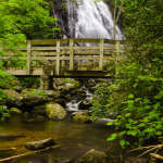 Bridge at Crabtree Falls