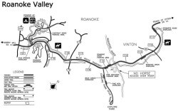 Roanoke Valley Trails Map